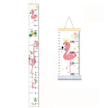 Load image into Gallery viewer, Rainbow Unicorn Children's Hanging Kids Growth Chart Wall Sticker Rule Growth Table Height Measurement Ruler for Kids Boys Girls